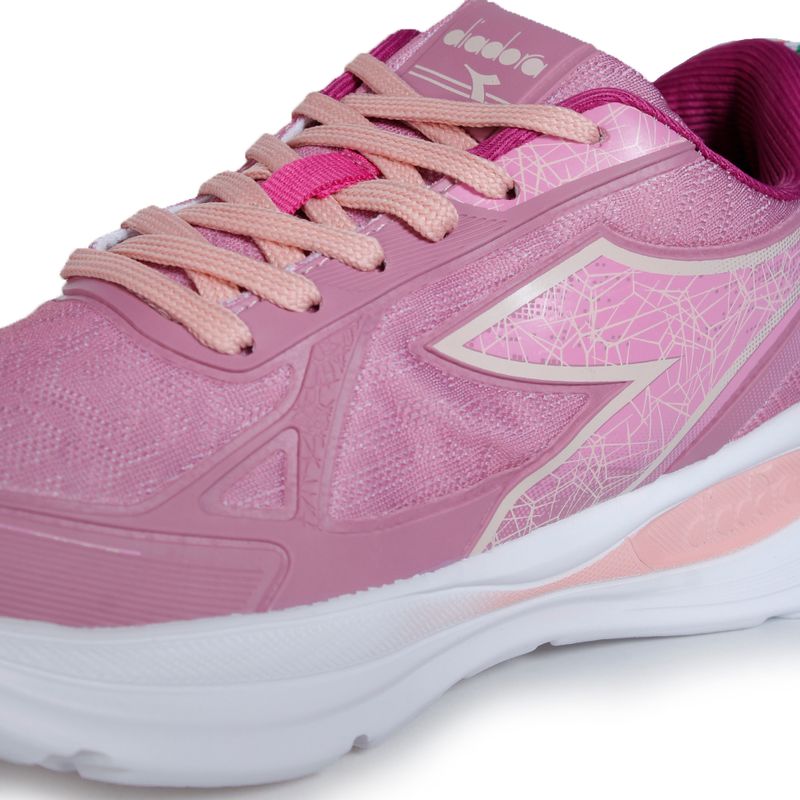 T nis Running Diadora Tibre Rosa Feminino