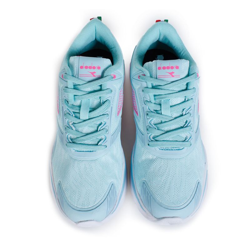 T nis Diadora Cappella Azul e Pink Feminino