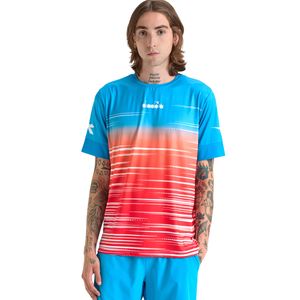 Camiseta Esportiva Masculina Diadora Laguna Twilight Azul
