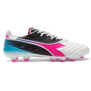 Chuteira Masculina Brasil Elite Veloce Diadora Itália Preto e Rosa