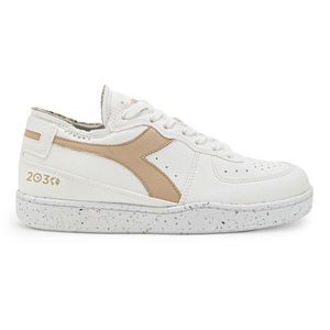 Tênis Casual Unissex Diadora Mi Basket Row Cut 2030 Branco