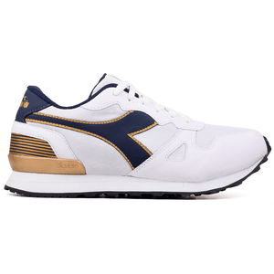 Tênis Casual Unissex Diadora Navigli Branco e Marinho
