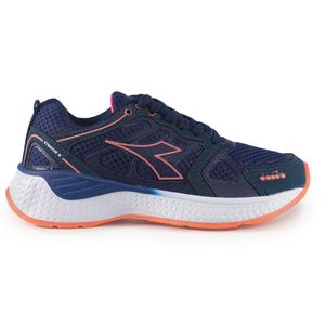 Tênis Corrida Feminino Diadora Stratus II Marinho e Coral