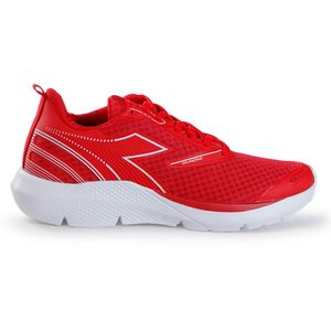 Tênis Corrida Masculino Diadora Giunone Vermelho e Branco