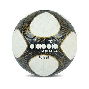 Bola Futsal Diadora Oficial Squadra Branco e Cinza