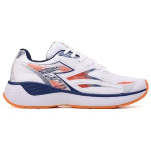 Tênis Corrida Masculino Diadora Itálica Branco e Marinho