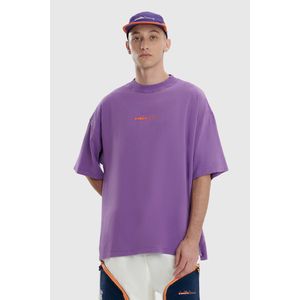 Camiseta Unissex Baw X Diadora New Over Colors Roxo