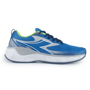 Tênis Corrida Masculino Diadora Giove Azul e Amarelo