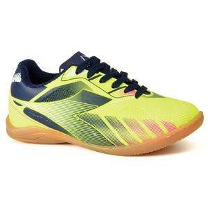 Chuteira Infantil Diadora Agilitá II Futsal Amarelo Neon
