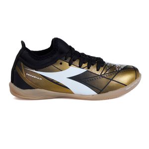 Chuteira Infantil Diadora Saquadra II X Futsal Preto