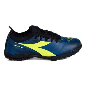 Chuteira Infantil Diadora Squadra II X Society Azul e Preto