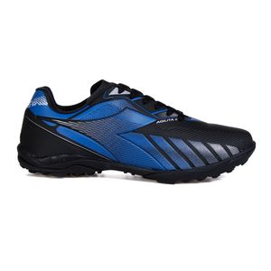 Chuteira Unissex Diadora Agilitá II Society Preto e Azul