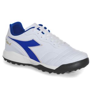 Chuteira Unissex Diadora Calcio II Society Branco e Azul