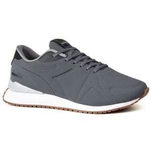 Tênis Casual Unissex Diadora Nobile Chumbo e Preto