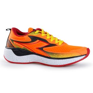 Tênis Corrida Masculino Diadora Giove Laranja e Preto