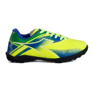 Chuteira Infantil Diadora Modiale II Society Amarelo Neon