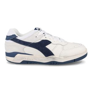 Tênis Casual Unissex Diadora B.560 Used Branco e Azul
