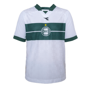 Camisa Coritiba Oficial Jogo 1 Masculino Branco e Verde