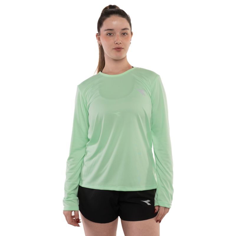Diadora camiseta EXC AG AC MS ML SS 26 7-82 L-GREEN LIGHT2