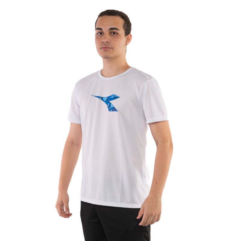 Diadora Camiseta Cam 10 AC MS MC SS 26 7-6 A-WHITE5