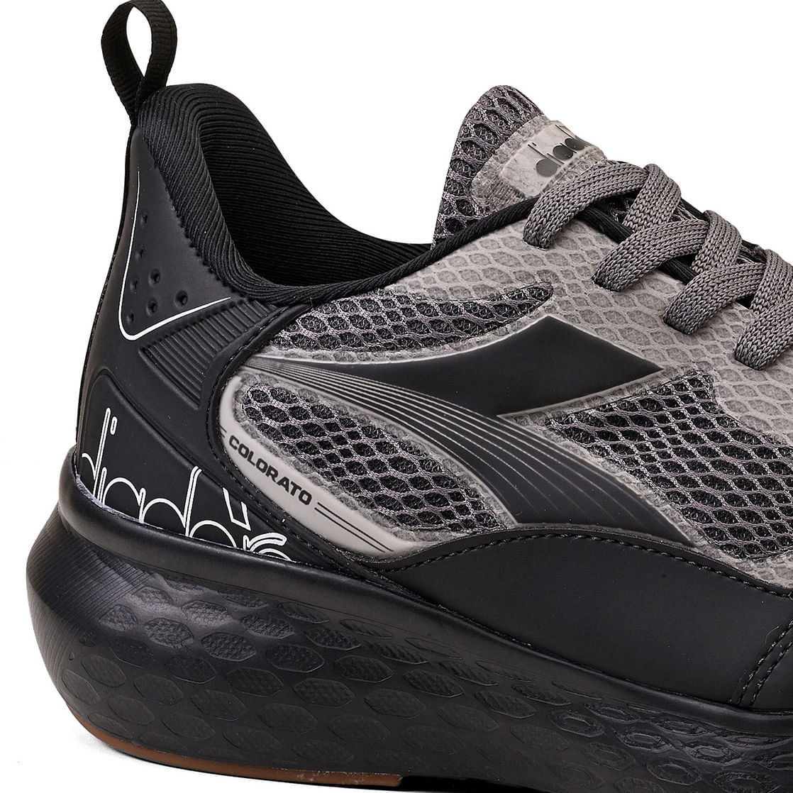 Tênis Unissex Diadora Colorato Preto e Cinza | Diadora